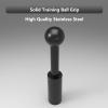 AHDFY T Bar Row Landmine Attachment Single Grip, Landmine Handle Attachments Solid Steel fits 2" Olympic Barbell, Strength Training Home Gym Accessories for Weight Lifting, Max Capacity 440 lb view 4