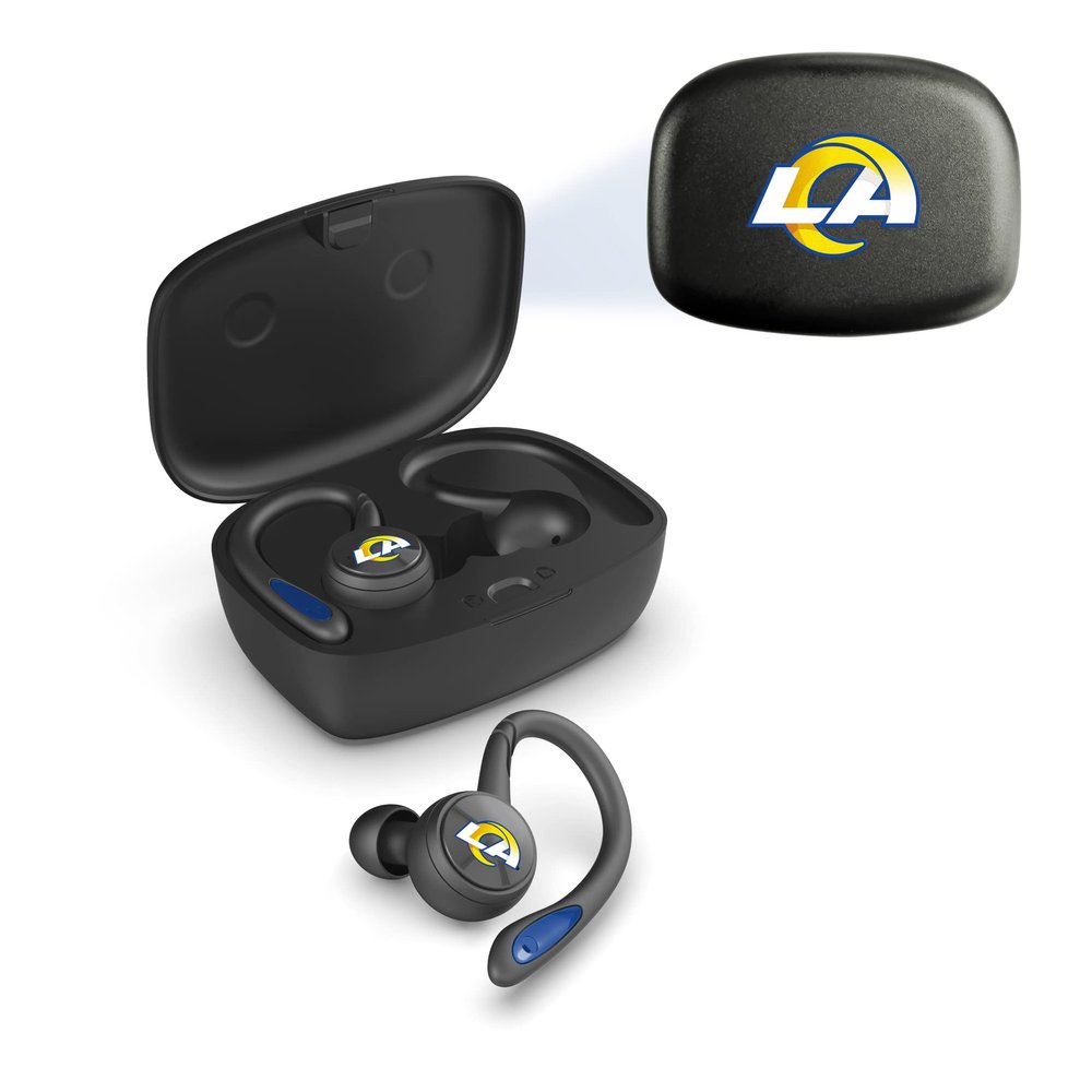 SOAR NFL Sport True Wireless Earbuds V.5, Los Angeles Rams