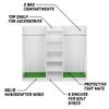 GoSports Premium Wooden Golf Bag Organizer and Storage Rack - Choose Your Style view 3