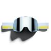 100% SNOWCRAFT HiPER Premium Protective Goggles (Mason - Mirror Silver Lens) view 3