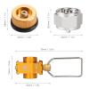 Gas Saver Plus Gas Convertor Shifter Refill Gas Tank Conversion Adapter Gas Adaptor Valve for Camping Hiking Fishing view 2