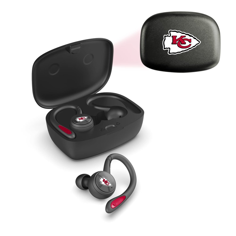SOAR NFL Sport True Wireless Earbuds V.5, Kansas City Chiefs