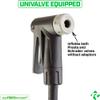Revere xlAIRator 5 Bike Floor Pump  160 PSI, Dual Valve Compatibility (Presta & Schrader), Extra-Large Gauge, 41" Hose, Includes Patch Kit  Ideal for Road & Mountain Bikes view 4