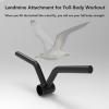 AHDFY Bird Wings T Bar Row Landmine Attachment, Landmine Handle Attachments Solid Steel fits 2" Olympic Barbell, Strength Training Home Gym Accessories for Weight Lifting, Max Capacity 440 lb view 3