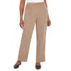 Alfred Dunner Women's Womens Corduroy Pull-On Straight Leg Short Length Pant Size 18 Slate view 1