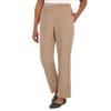 Alfred Dunner Women's Womens Corduroy Pull-On Straight Leg Short Length Pant Size 18 Slate view 3