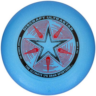 Discraft 175 Gram Sparkle Blue Ultrastar Sport Disc