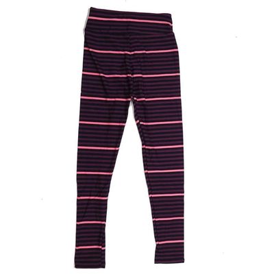 Lularoe Tween Stripe Horizontal Leggings fits Adult Sizes 00-0 TWEEN-3388-A5 Multicoloured
