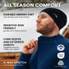 Merino Wool Base Layer Mens - Wool Half Zip Sweater Men - Merino Quarter Zip Sweater Lite, Midweight, Heavyweight and Socks (X-Large, 250 Black) view 4