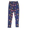Lularoe Tween Mermaids Stars Leggings fits Adult Sizes 00-0 TWEEN-3387-F6 Multicoloured view 1