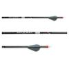 Carbon Express Maxima Sable RZ 400 Arrow, 6-Pack Fletched (51201), Black view 2