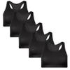 Popular Girls Sports Racerback Bra - Sports Bras 5pk for Teens & Girls view 1