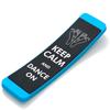 Myosource ITurn Ballet Turning Board for Dancers, Cheerleaders, Gymnasts to Improve Turning Technique, Balance, Pirouettes, Blue, Keep Calm and Dance On view 1