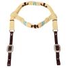 HILASON Horse 100% Wool Headstall Woven Off White view 1