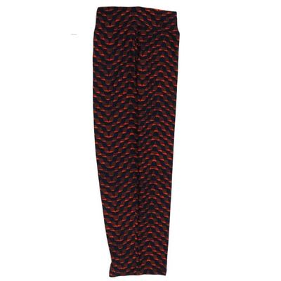 Lularoe Tween Stripe Wavy Leggings fits Adult Sizes 00-0 TWEEN-3401-D Multicoloured