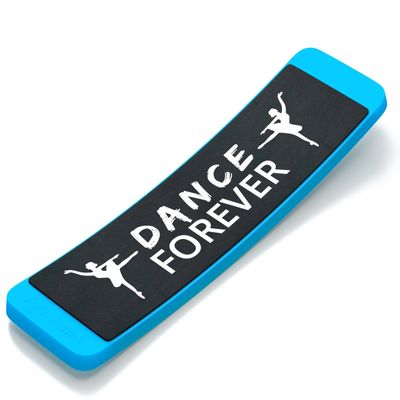 Myosource ITurn Ballet Turning Board for Dancers, Cheerleaders, Gymnasts to Improve Turning Technique, Balance, Pirouettes, Blue, Dance Forever