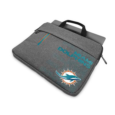 SOAR NFL 13 Inch Laptop Case, Miami Dolphins