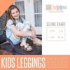Lularoe Kids Large/XL LXL Storks Babies Newborn Leggings fits Sizes 8-14 Multicoloured view 2