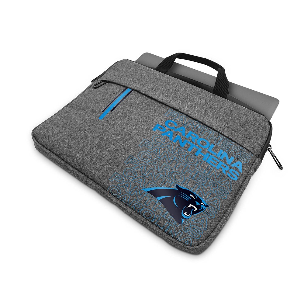SOAR NFL 13 Inch Laptop Case, Carolina Panthers