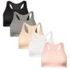 Popular Girls Sports Racerback Bra - Sports Bras. Training Bras for Girls & Teens 5pk view 1