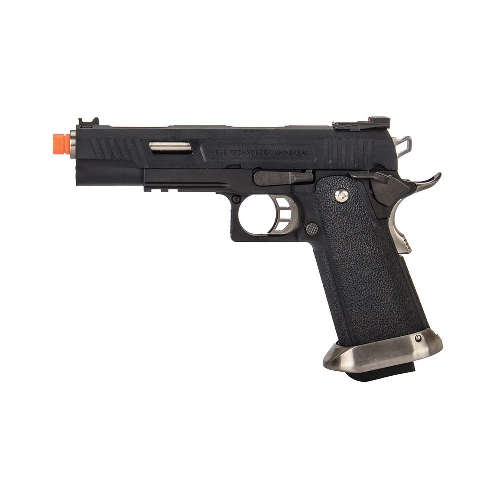Hi-Capa 5.1 "T-Rex Competition Gas Blowback Airsoft Pistol-WE Tech (Black)