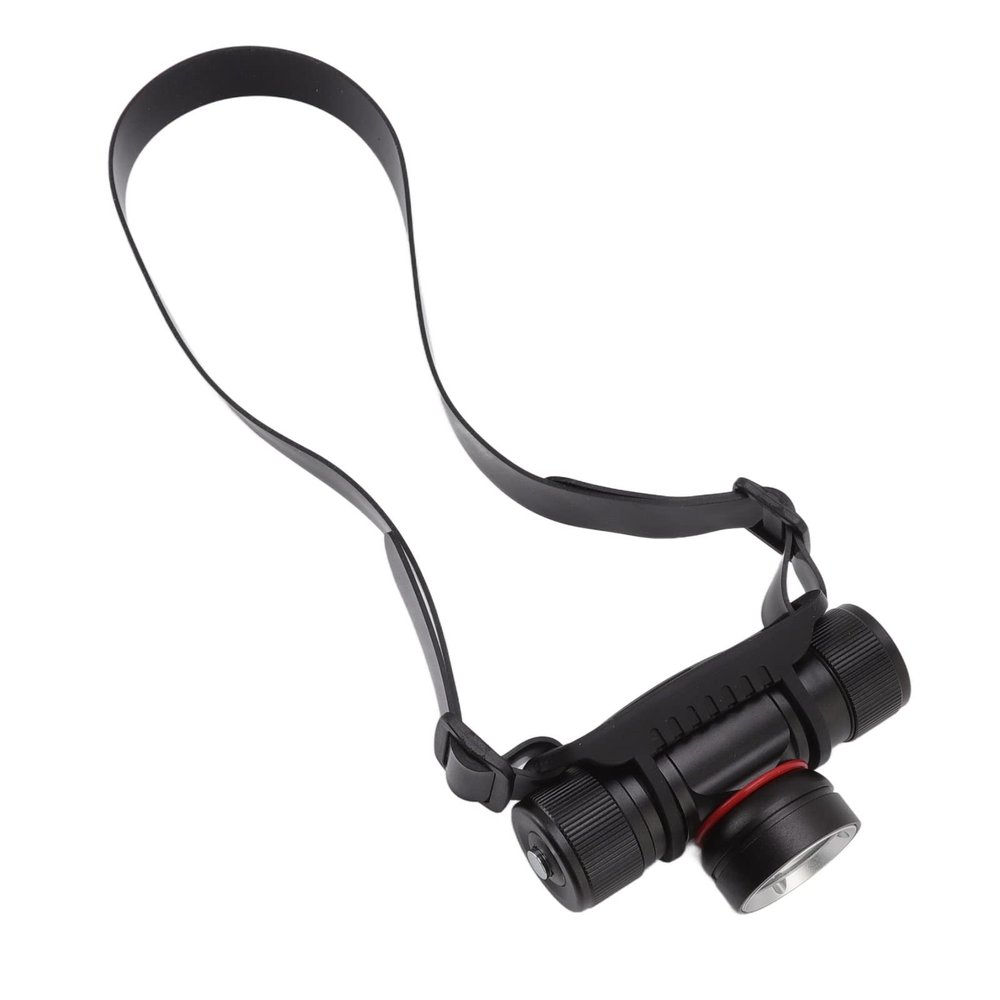 Fafeicy Diving Headlamp Aluminum Alloy IPX68 Waterproof 10W 1000lm 5 Modes Underwater Headlamp Flashlights White Light