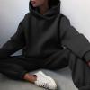 tuduoms Two Piece Outfits for Women Lounge Pants Sets Pullover Hoodie Sweatsuit Relax Fit Oversized Tracksuits Jogging Suits view 4