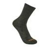 Carhartt Women's Lightweight Durable Nylon Blend Short Crew Sock, Tarmac, L view 1