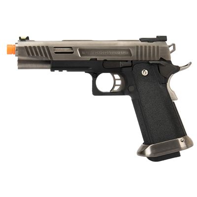 Hi-Capa 5.1 "T-Rex Competition Gas Blowback Airsoft Pistol-WE Tech (Silver)
