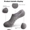 BAN.P 5Pair Cotton Sport Running Ankle Socks Athletic Low-Cut Socks Thick Knit Autumn Winter Outdoor Breathable Quick Dry(Mixed 8,EUR size 39-44) view 4