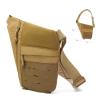 Outdoor Sports Gear Combat Hiking Pack Camouflage Kit Pouch Tactical Chest Sling Bag- Green view 3
