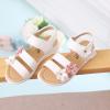 Toddler Girls Size 9 Sandals Baby Flower Kids Sandals Rubber Shoes Non-Slip Toddler Girls Slippers Size 8 view 2
