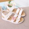 Toddler Girls Size 9 Sandals Baby Flower Kids Sandals Rubber Shoes Non-Slip Toddler Girls Slippers Size 8 view 3