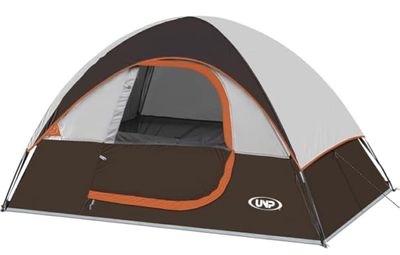 Camping Tent 2 Person, Waterproof Windproof Tent with Rainfly Easy Set up Portable Dome Tents for Camping