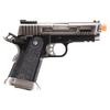 3.8 Hi-Capa Velociraptor Gas Blowback Airsoft Pistol - Silver-WE Tech view 2