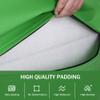 24.4" x 25.6" Gymnastics Octagon Skill Shape Tumbling Mat Octagon Gymnastics Equipment Mat Somersault Backbend Trainer Mat Lightweight PVC Mesh Octagon Gymnastics Shape for Exercise Training, Blue view 3