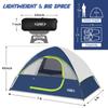Camping Tent 2 Person, Waterproof Windproof Tent with Rainfly Easy Set up-Portable Dome Tents for Camping view 2