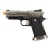 3.8 Hi-Capa Velociraptor 7.5" inches Gas Blowback Airsoft Pistol -Silver -WE Tech view 1