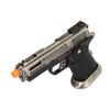 3.8 Hi-Capa Velociraptor 7.5" inches Gas Blowback Airsoft Pistol -Silver -WE Tech view 3