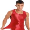 iiniim Mens Cool Dry Compression Sleeveless Tank Top Swim Running Basketball Workout Base Layer Shirt Red C X-Large view 4