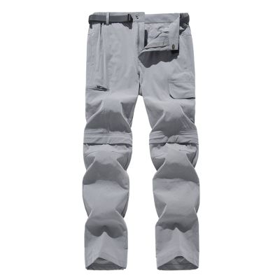 Cambkatl Mens Hiking Pants Outdoor Convertible Waterproof Quick Dry Zip Off Lightweight Fishing Safari Camping Travel Pants