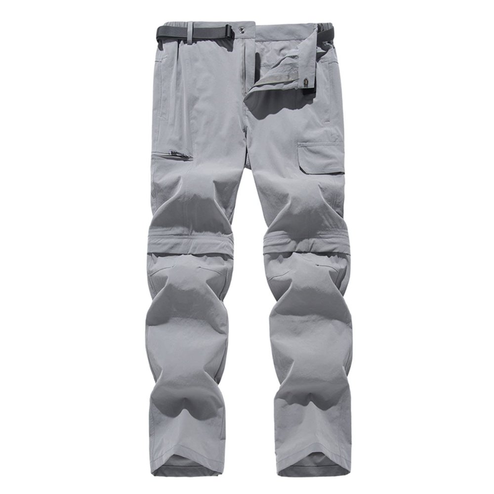 Cambkatl Mens Hiking Pants Outdoor Convertible Waterproof Quick Dry Zip Off Lightweight Fishing Safari Camping Travel Pants