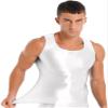 iiniim Mens Cool Dry Compression Sleeveless Tank Top Swim Running Basketball Workout Base Layer Shirt White C X-Large view 4