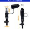 2 Pack Hydration Bags Bite Valve Mouthpiece Replacement for Cross Country Bladder Bag Detachable Universal Manual Switch for Any Hydration Pack System (Black) view 3