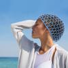 AEVBSOY 3 Pcs Mesh Hair Net Cap Crochet Beanie Soft Rayon Knit Snood Hat Sleeping Women Hairnet Snoods Cover Ornament for Women Hair Accessories Sleeping Hairnet Black view 4