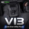 NEXTORCH Tactical Pouch Multipurpose Waist Bag Tactical Holster Military Waist Belt Bag with Zipper view 2