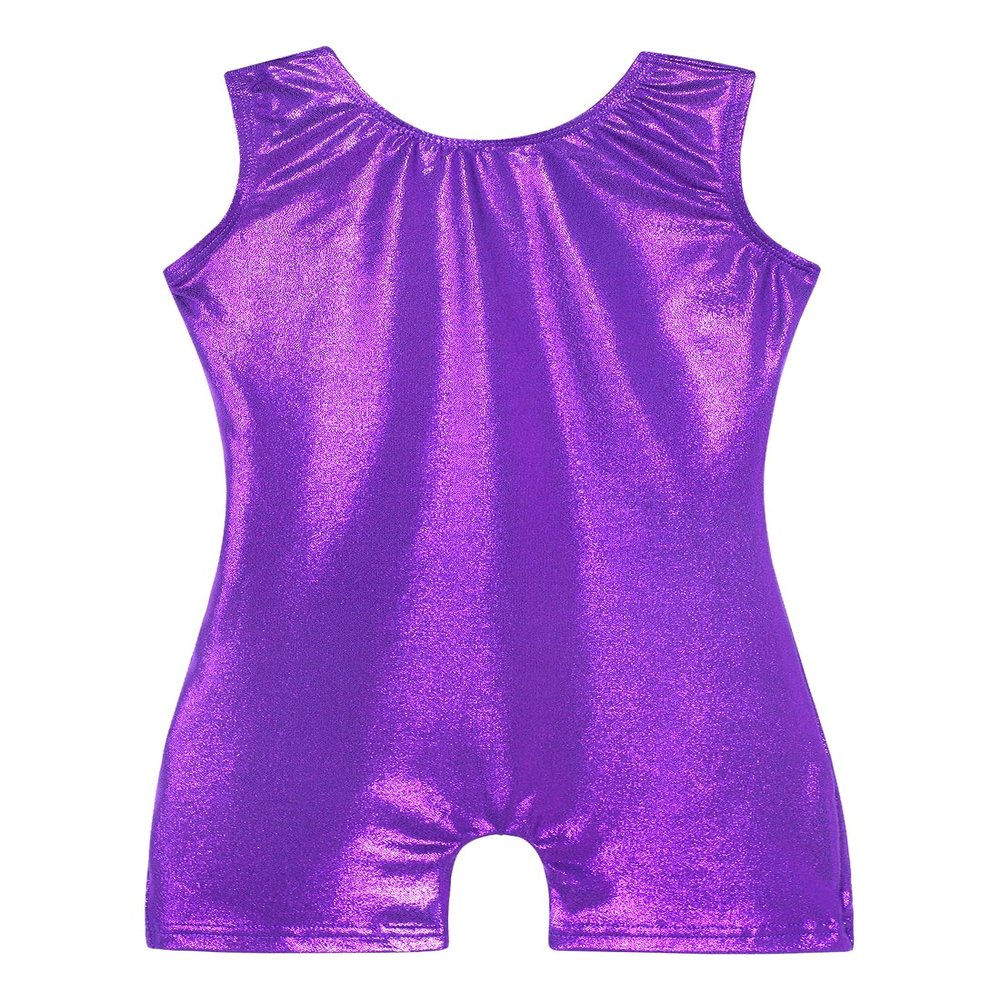 EQSJIU Green Girls Gymnastics Outfit Leotards 9-10 Years With Shorts Pure Purple Shiny Sparkle Leotards Girls For Gymnastics