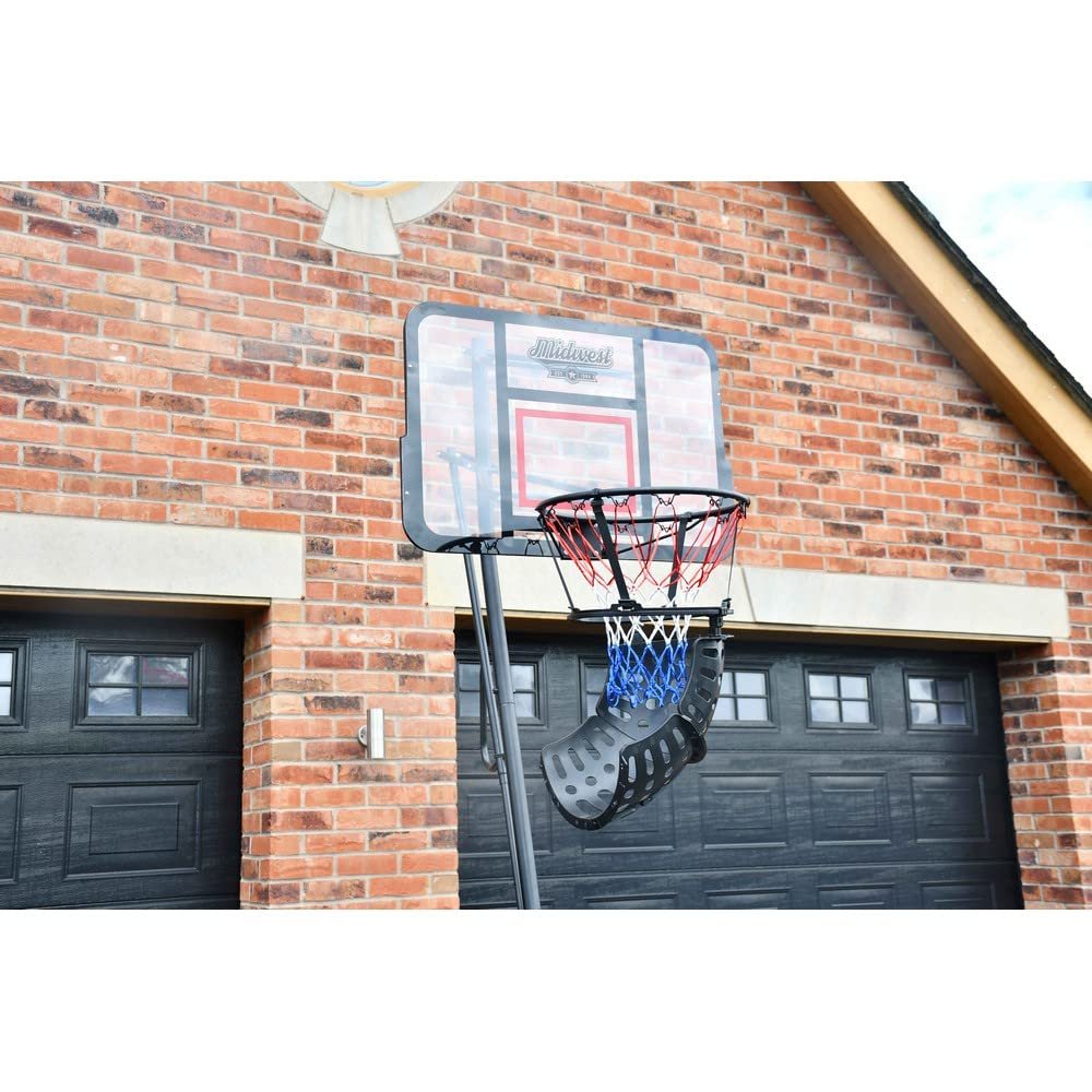Midwest Unisex Shot System Basketball Returner, Black, One Size UK