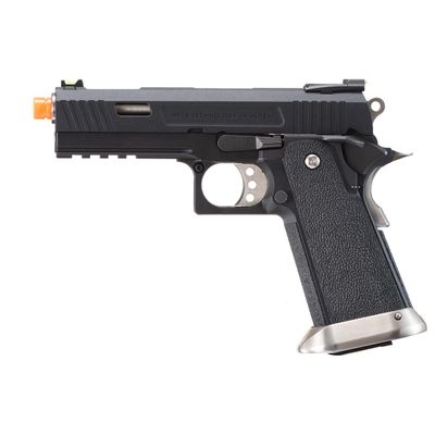 Full Metal Hi-Capa 4.3 Allosaurus Gas Blowback Airsoft Pistol WE Tech (Black)