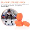 BESPORTBLE 4 Pcs Ice Hockey Puck Ice Hockey Balls Orange Hockey Biscuits for Practicing and Classic Training view 4
